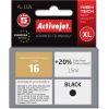 Activejet AL-16N Ink Cartridge (replacement for Lexmark 16 10N0016; Supreme; 15 ml; black)