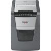 Rexel Optimum AutoFeed+ 100M Paper Shredder, Micro-cut shredding 2x15mm 55dB P-5 34L, Grey/Black