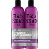 Tigi Bed Head Dumb Blonde Shampoo  blond 750ml + Dumb Blonde Conditioner blond 750ml Šampūni