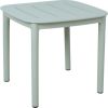 Galds MANGO 45x45xH40cm, zaļgani pelēka plastmasa