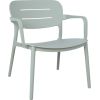Chair MANGO 64x66xH75,5cm, greenish gray plastic