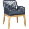 Chair FLORIDA 58x66xH83cm, acacia, hall