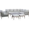 Garden furniture set MEDINA 5-parts, beige