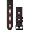 Siksniņa Garmin QuickFit 26mm Silikon Graphit/Orange