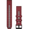 Siksniņa Garmin QuickFit 22mm Silikon Marsala/Graphit
