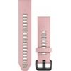 Siksniņa Garmin QuickFit-Armband 20 mm Silikon Dust Rose/Nebelgrau