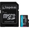 KINGSTON 64GB microSDXC Canvas Go Plus Gen4 200MB/s A2 U3 V30 Card + Adapter