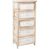 Chest of drawers KASEKE with 5 storage units 40x29x90cm, natural