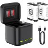 Three-channel battery charger for GoPro Hero 13 Black Telesin (S0-BCG-10-TGP)