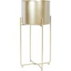 Puķu statīvs DEIA GOLD M 21,5x20,5xH47cm, zeltīts