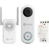 EZVIZ DB1C Smart Video Doorbell with Chime & Transformer Kit