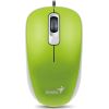 Mouse wire, Genius DX-110, green, optical, 1000DPI