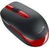 Mouse wireless, Genius NX-7007, black and red, optical, 1200DPI