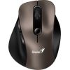 Mouse wireless, Genius Ergo 9000S, titanium, optical, 2400DPI
