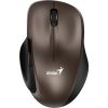 Mouse wireless, Genius Ergo 8200S, chocolate, optical, 1200DPI