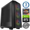 INTOP Ryzen 5 5600X 16GB 480SSD M.2 NVME RTX5060Ti 16GB no-OS