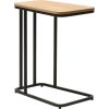 Kafijas galds HEDVIG 50x32xH60cm oša/melns