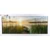 Foto glezna 50x125cm BOAT IN THE GRASS