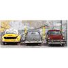 Foto glezna 50x125cm COLORFUL CARS