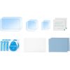 Sunnylife EP2-BHM917 tempered glass film set for Insta360 Ace Pro 2 (6pcs)