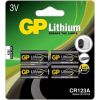GP Baterijas CR123a 4 gb.