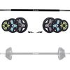 Ķermeņa sūkņa satveršanas un atsvaru komplekts inSPORTline PumpStar 2-20kg