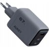 Wall Charger 67W 2xUSB-C, 1xUSB, PD GaN By Aukey Dark Grey
