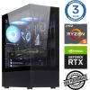 INTOP Ryzen 5 5600X 32GB 250SSD M.2 NVME+2TB RTX3060 12GB no-OS