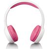 Lenco on-ear austiņas bērniem, rozā - HP-010PK