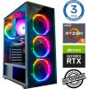INTOP Ryzen 5 7500F 16GB DDR5 250SSD M.2 NVME RTX3060 12GB no-OS