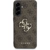 Guess PU 4G Metal Logo Case Aizsargapvalks priekš Samsung Galaxy A36