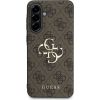 Guess PU 4G Metal Logo Case Aizsargapvalks priekš Samsung Galaxy A56