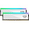 ADATA DDR5 - 48GB - 6400 - CL - 32 (2x 24 GB) dual kit, RAM (white, AX5U6400C3224G-DTLABRWH, Lancer Blade RGB, INTEL XMP, AMD EXPO)