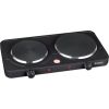 Divriņķu elektriskā plītiņa BROCK EP 200 BK, 2500W 1000+1500 W