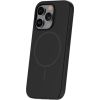 iLike Apple  iPhone 15 Pro Soft Touch Silicone case With Magnetic Black