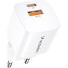Wozinsky   Wozinsky CMWCW 20W USB-C / USB-A wall charger - white