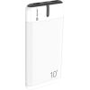 Tracer 47515 EnerGo 10000mAh Power Bank white/black