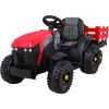 Traktor Titanium Z Przyczepą Czerwony