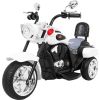 Motorek Chopper NightBike Biały