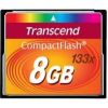 MEMORY COMPACT FLASH 8GB/133X TS8GCF133 TRANSCEND