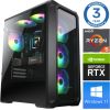 INTOP Ryzen 5 5600X 32GB 250SSD M.2 NVME+2TB RTX4060 8GB WIN11