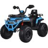 Jokomisiada Duży quad na akumulator dla dziecka 4x4 gaz w manetce amortyzator