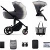 Kinder Kraft Wózek KinderKraft KINDERKRAFT WÓZEK GŁĘBOKO-SPACEROWY PRIME 2 2W1 SZARY