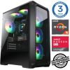 INTOP Ryzen 5 5500 16GB 500SSD M.2 NVME RX580 8GB no-OS