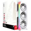 XFX Mercury AMD Radeon RX 9070XT OC White Magnetic Air Edition with RGB 16GB GDDR6 HDMI 3xDP, AMD RDNA 4