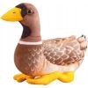Leantoys Pluszowa Maskotka Przytulanka Kaczka Brązowo Żółta 28cm