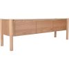 TV cabinet GARDENIA 153x43xH50,5cm, oak