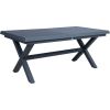 Table COLUMBUS 183/243x100xH76, dark grey