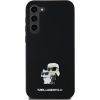 Karl Lagerfeld Samsung  Galaxy A35 356 hardcase  Silicone Karl&Choupette Metal Pin Black