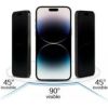 iLike Apple  IPHONE 15 PRO MAX TEMPERED PRIVACY GLASS